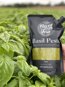 Pasta Vera fresh New Zealand grown Basil Pesto