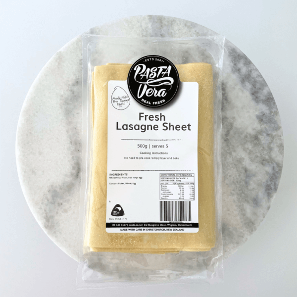 Lasagne Sheet