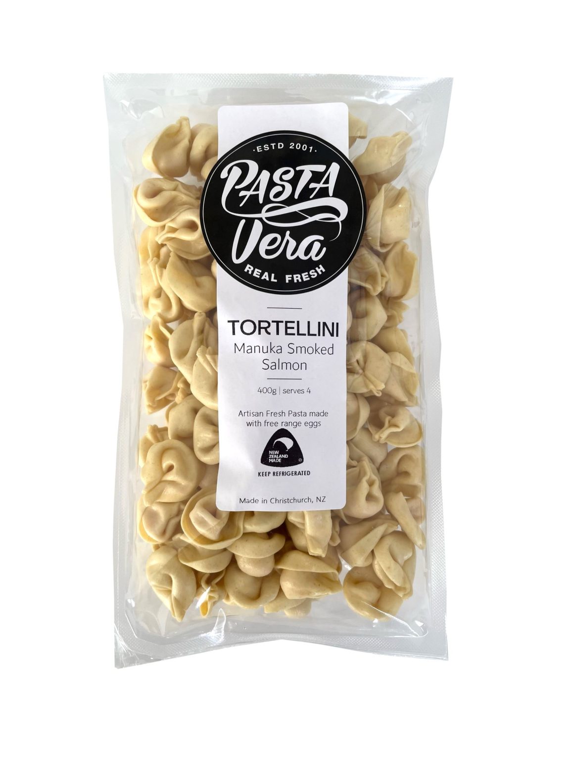 Tortellini Mānuka Smoked Salmon Pasta Vera