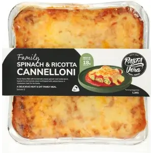 Family Spinach & Ricotta Cannelloni